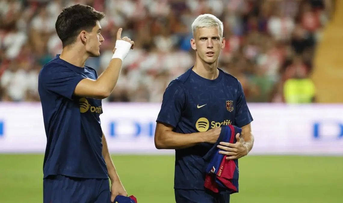 Rechazo a la inscripción de Olmo y Pau Víctor por parte de la RFEF y LaLiga Rechazo a la inscripción de Olmo y Pau Víctor por parte de la RFEF y LaLiga